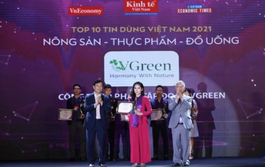 VGreen - Honoring the Top 10 Most Trusted Products in Vietnam in 2021