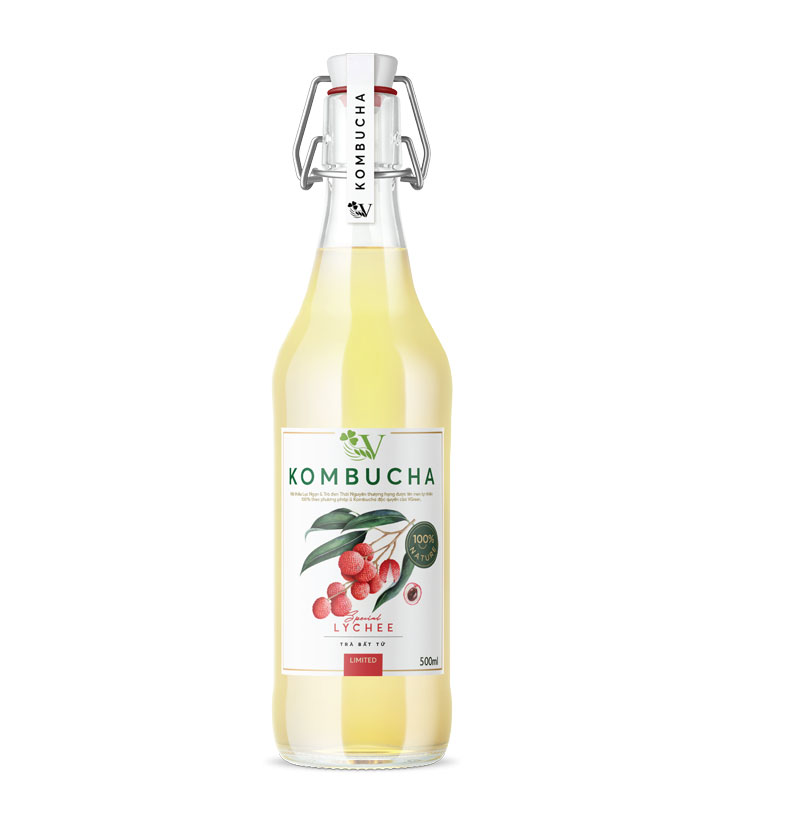 Chill Kombucha Special Lychee 500ml